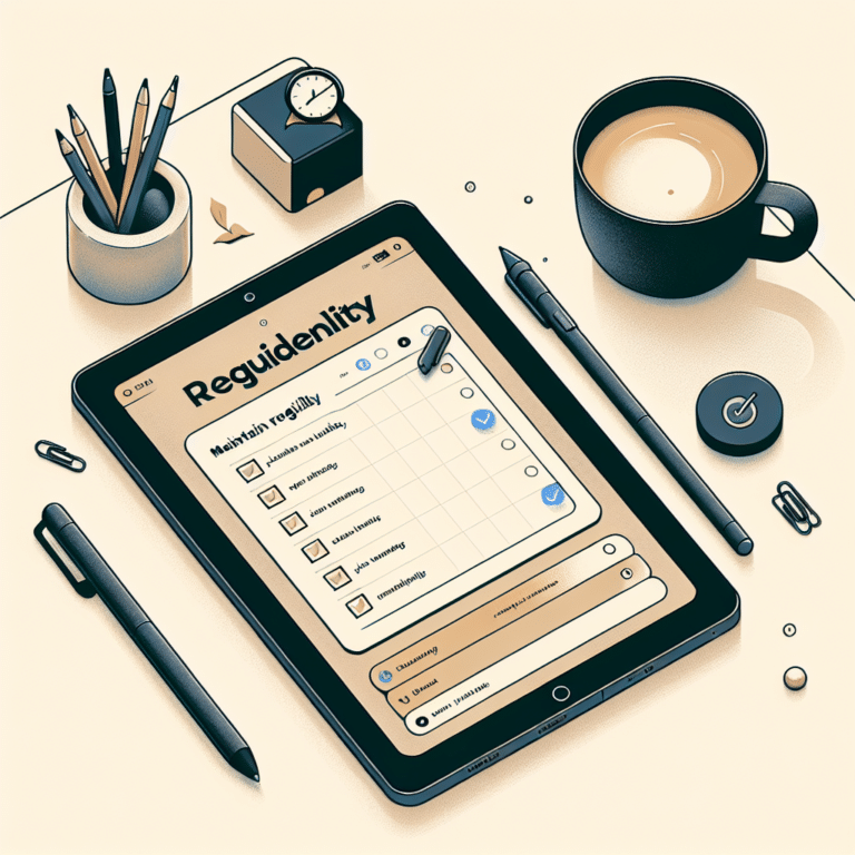 Digital Journaling Consistency Tips