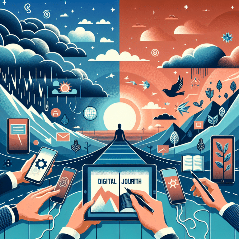 Fostering Personal Growth Through Digital Journaling