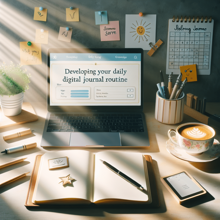 Developing Your Daily Digital Journal Routine