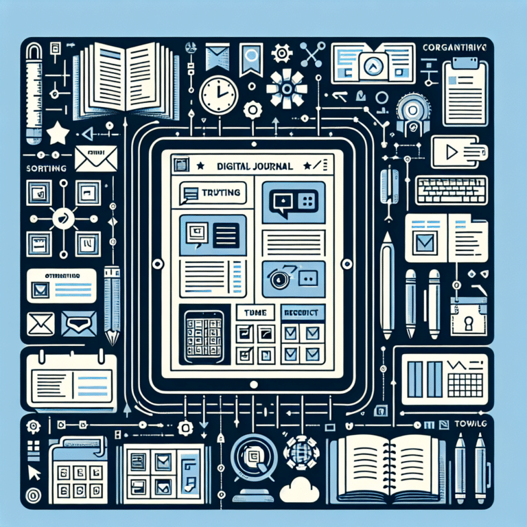 Establishing the Best Structure for Your Digital Journal