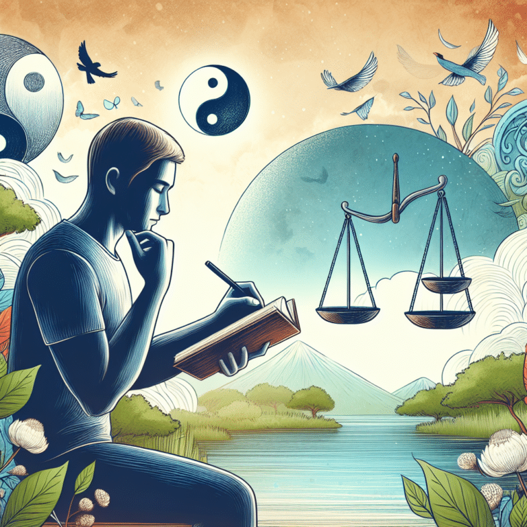 Embracing Emotional Balance through Journaling